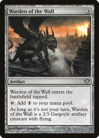 Warden of the Wall [Dark Ascension] | Dumpster Cat Games