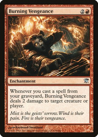 Burning Vengeance [Innistrad] | Dumpster Cat Games