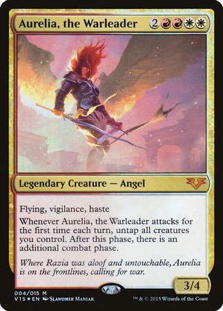 Aurelia, the Warleader [From the Vault: Angels] | Dumpster Cat Games