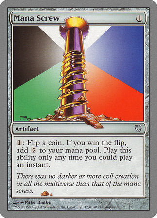 Mana Screw [Unhinged] | Dumpster Cat Games