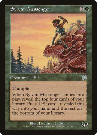 Sylvan Messenger [Apocalypse] | Dumpster Cat Games