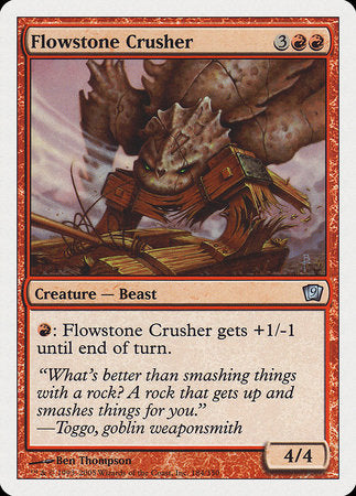 Flowstone Crusher [Ninth Edition] | Dumpster Cat Games