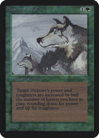 Aspect of Wolf [Limited Edition Alpha] | Dumpster Cat Games