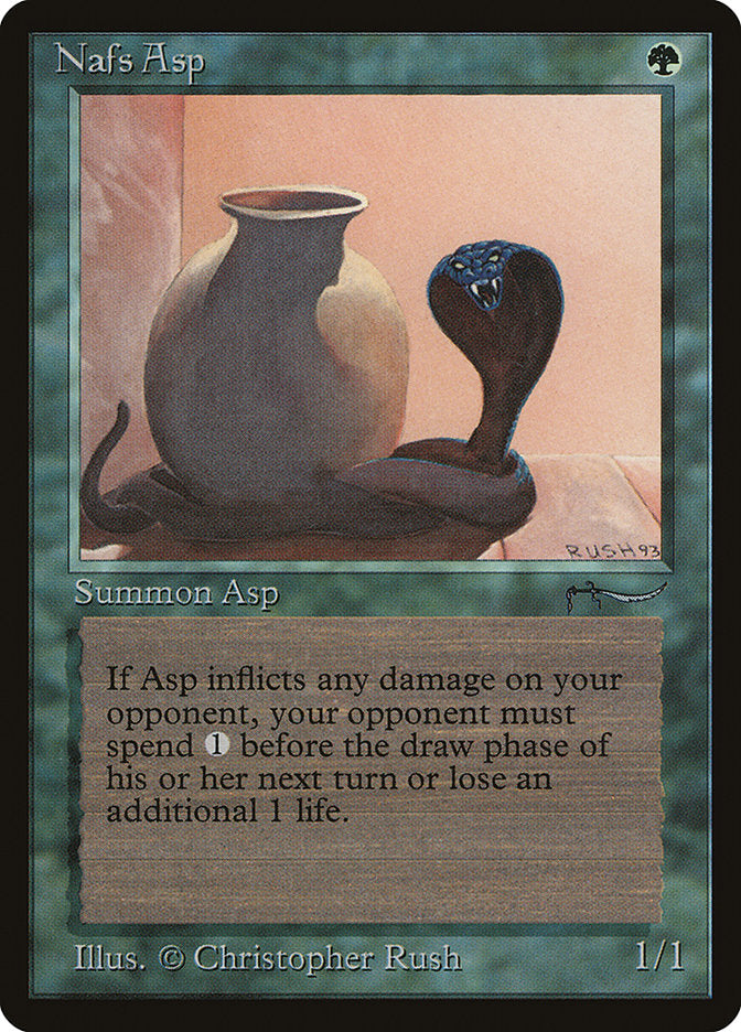 Nafs Asp (Light Mana Cost) [Arabian Nights] | Dumpster Cat Games