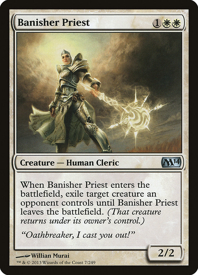 Banisher Priest [Magic 2014] | Dumpster Cat Games