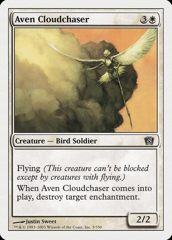 Aven Cloudchaser [Eighth Edition] | Dumpster Cat Games