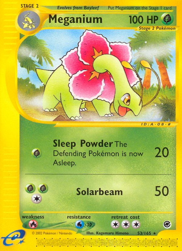 Meganium (53/165) [Expedition: Base Set] | Dumpster Cat Games