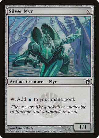 Silver Myr [Scars of Mirrodin] | Dumpster Cat Games