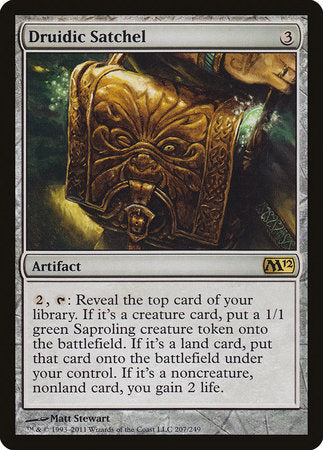 Druidic Satchel [Magic 2012] | Dumpster Cat Games