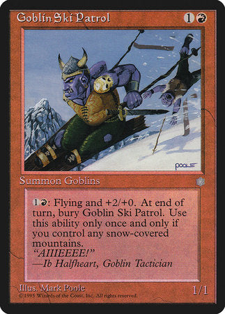 Goblin Ski Patrol [Ice Age] | Dumpster Cat Games