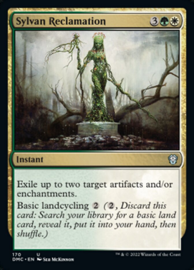 Sylvan Reclamation [Dominaria United Commander] | Dumpster Cat Games