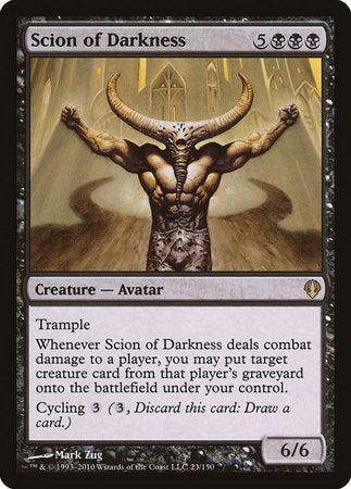 Scion of Darkness [Archenemy] | Dumpster Cat Games