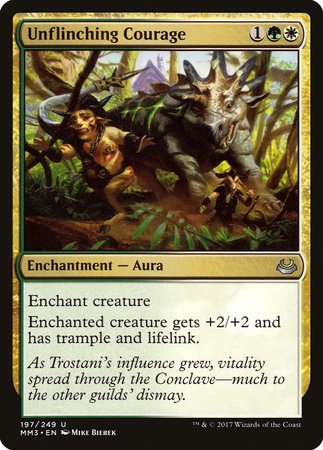 Unflinching Courage [Modern Masters 2017] | Dumpster Cat Games