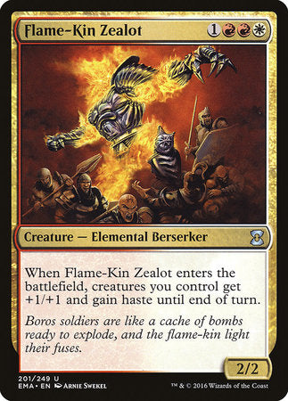 Flame-Kin Zealot [Eternal Masters] | Dumpster Cat Games