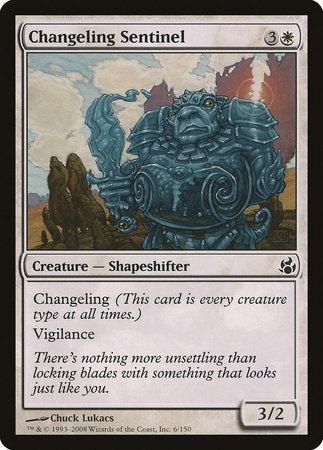 Changeling Sentinel [Morningtide] | Dumpster Cat Games