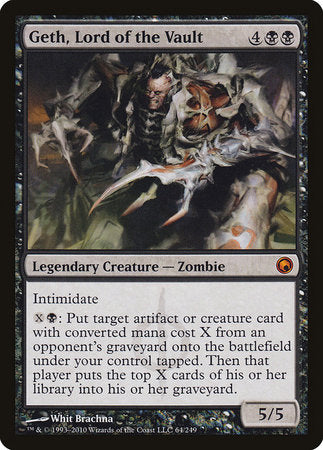Geth, Lord of the Vault [Scars of Mirrodin] | Dumpster Cat Games