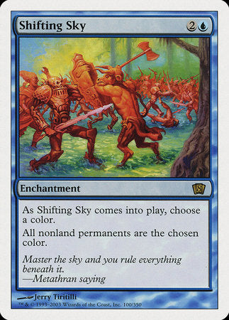 Shifting Sky [Eighth Edition] | Dumpster Cat Games