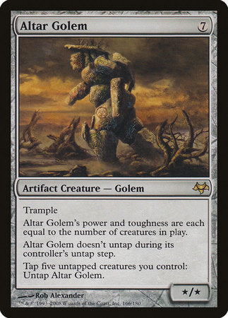 Altar Golem [Eventide] | Dumpster Cat Games