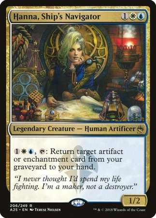 Hanna, Ship's Navigator [Masters 25] | Dumpster Cat Games