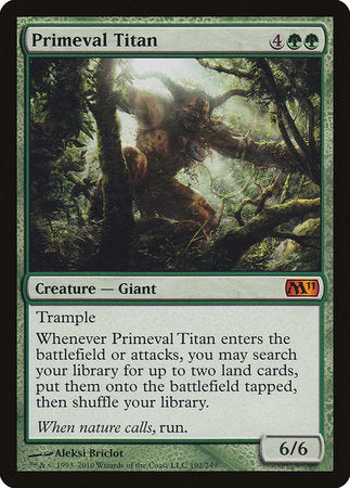 Primeval Titan [Magic 2011] | Dumpster Cat Games