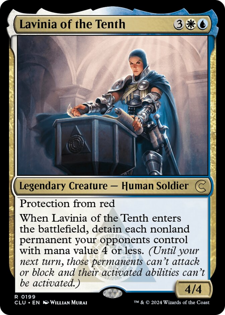 Lavinia of the Tenth [Ravnica: Clue Edition] | Dumpster Cat Games