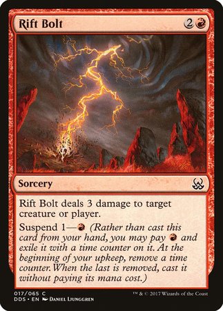 Rift Bolt [Duel Decks: Mind vs. Might] | Dumpster Cat Games