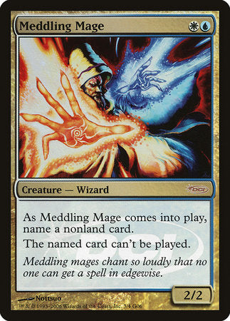 Meddling Mage [Judge Gift Cards 2006] | Dumpster Cat Games