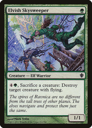 Elvish Skysweeper [Commander 2013] | Dumpster Cat Games