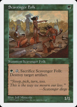 Scavenger Folk [Fifth Edition] | Dumpster Cat Games