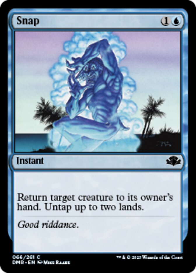Snap [Dominaria Remastered] | Dumpster Cat Games