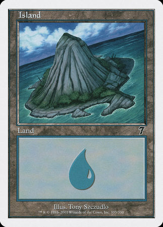 Island (335) [Seventh Edition] | Dumpster Cat Games