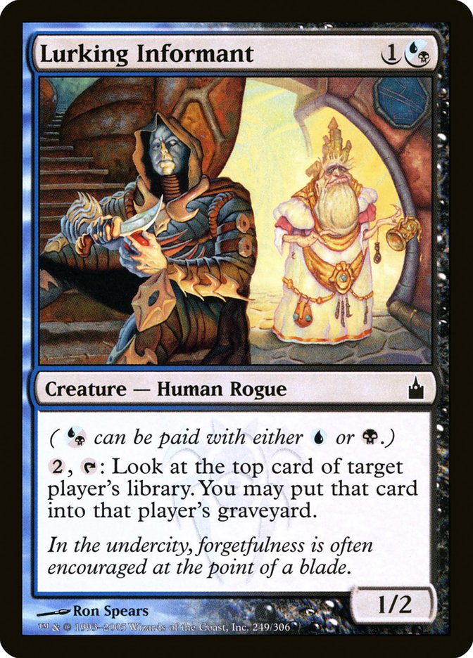 Lurking Informant [Ravnica: City of Guilds] | Dumpster Cat Games