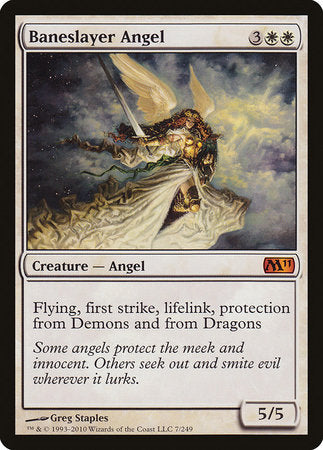 Baneslayer Angel [Magic 2011] | Dumpster Cat Games
