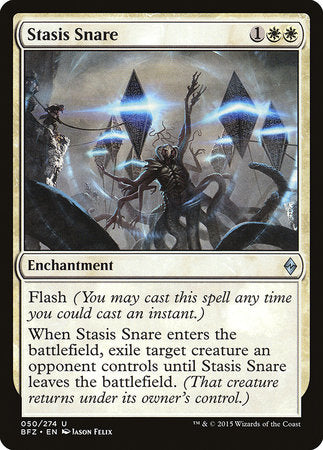 Stasis Snare [Battle for Zendikar] | Dumpster Cat Games