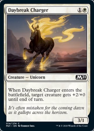 Daybreak Charger [Core Set 2021] | Dumpster Cat Games