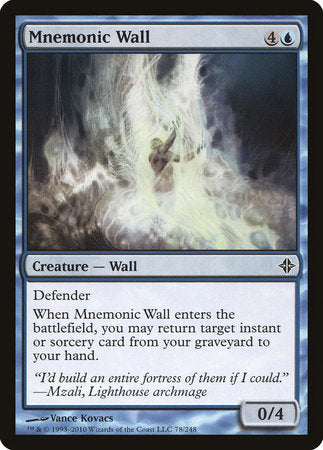 Mnemonic Wall [Rise of the Eldrazi] | Dumpster Cat Games