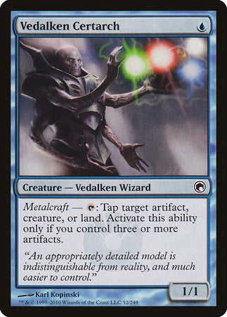 Vedalken Certarch [Scars of Mirrodin] | Dumpster Cat Games