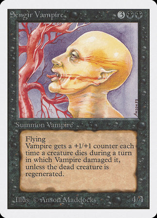 Sengir Vampire [Unlimited Edition] | Dumpster Cat Games