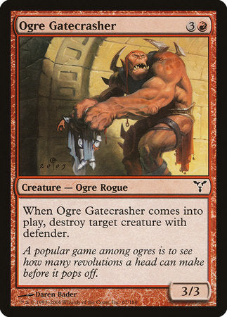 Ogre Gatecrasher [Dissension] | Dumpster Cat Games