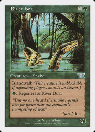 River Boa [Classic Sixth Edition] | Dumpster Cat Games